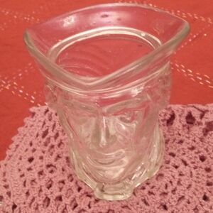 Vintage and unique Colonial patriot glass figure